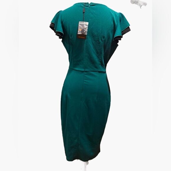 MIUSOL Button Detail Split Hem Dress - Picture 3 of 10